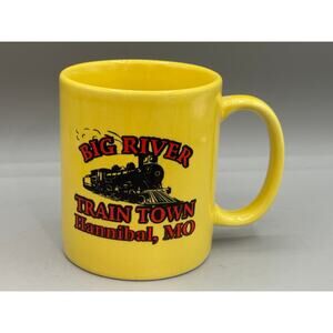 Big River Train Town (Hannibal, MO) Yellow Mug
